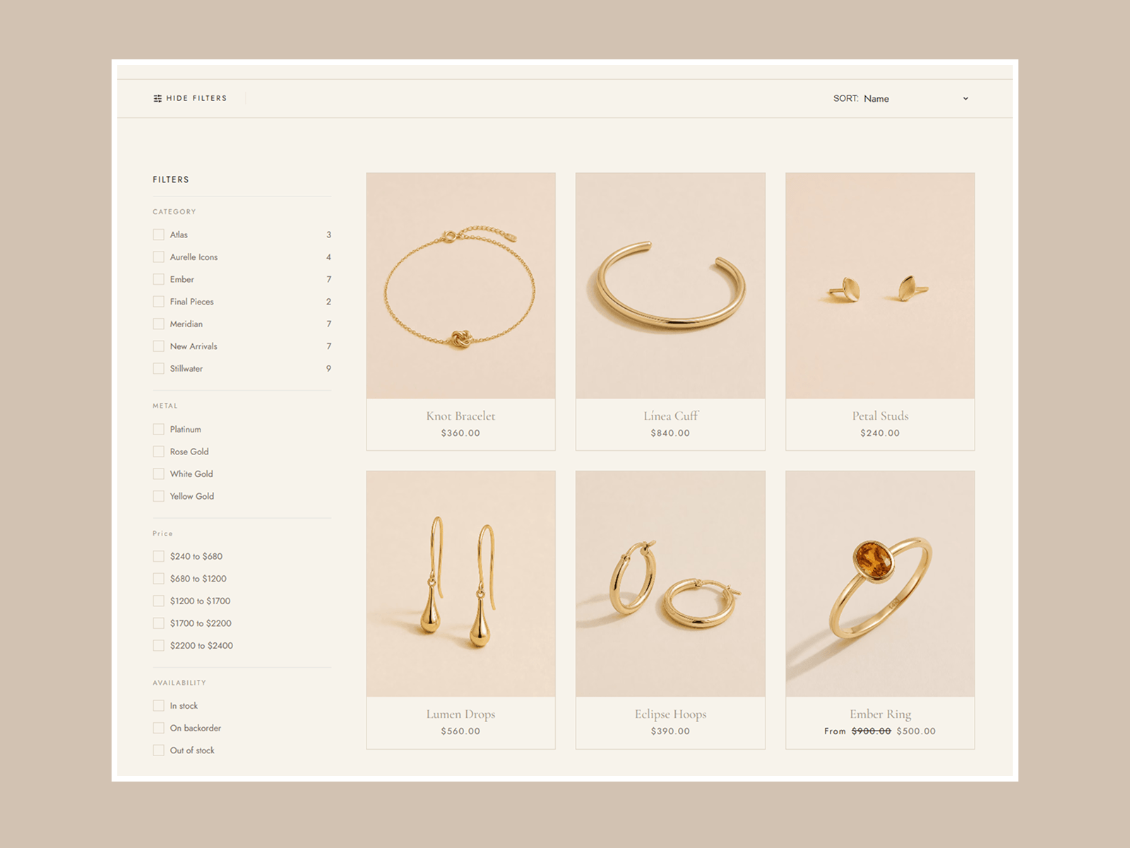 Aurelle Jewels Shop