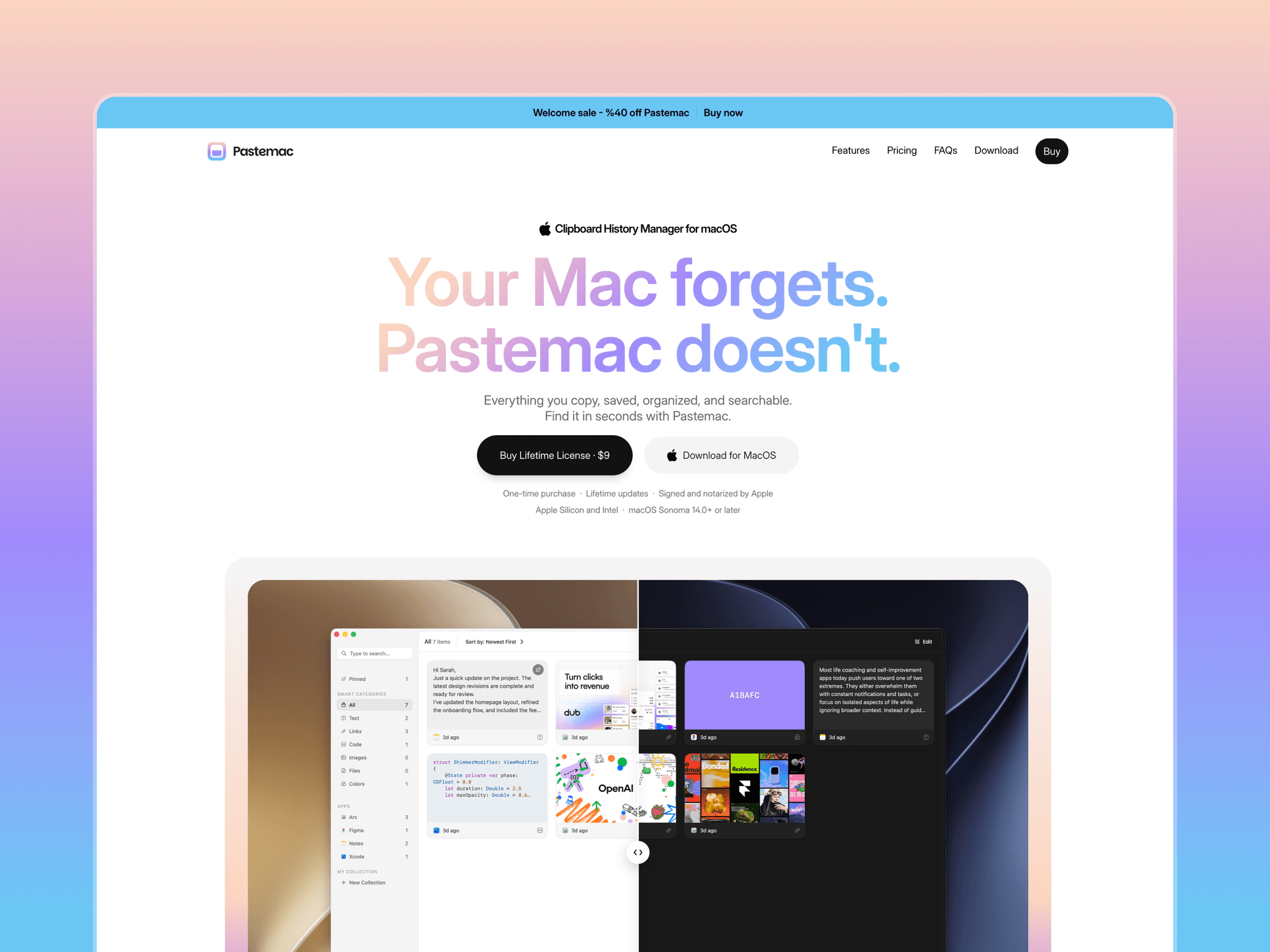 Pastemac