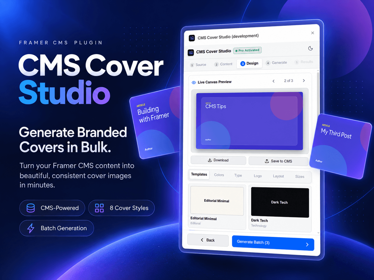 CMS Cover Studio
