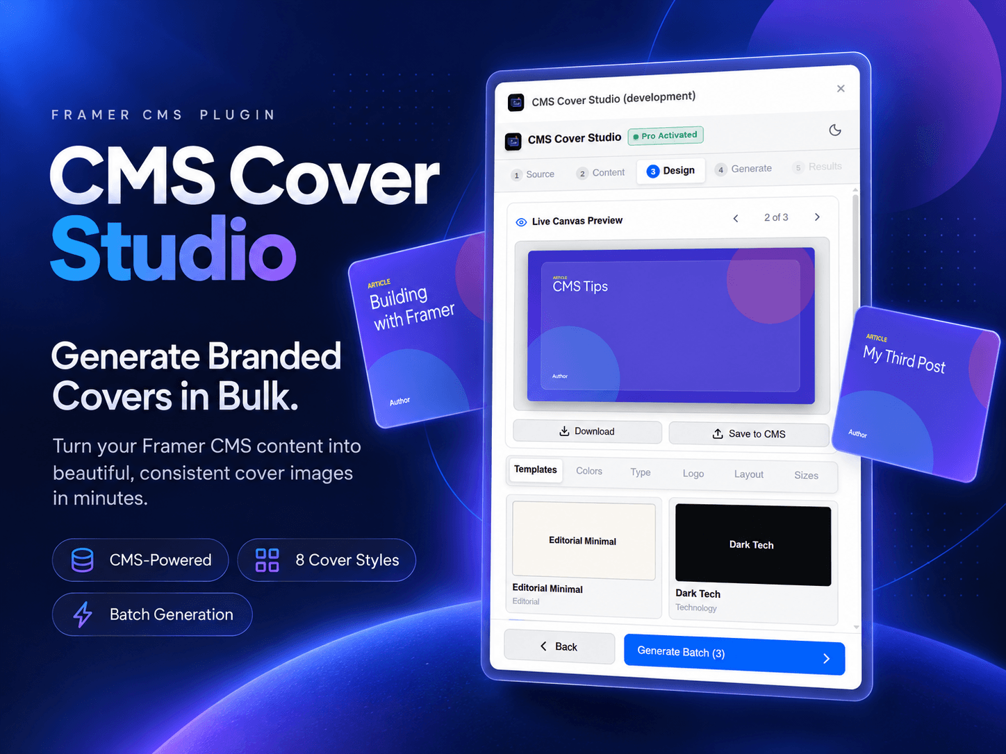 CMS Cover Studio