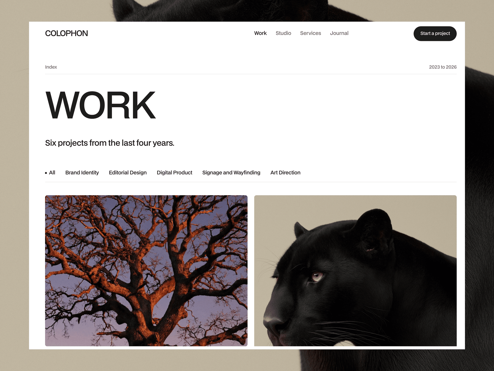 Colophon