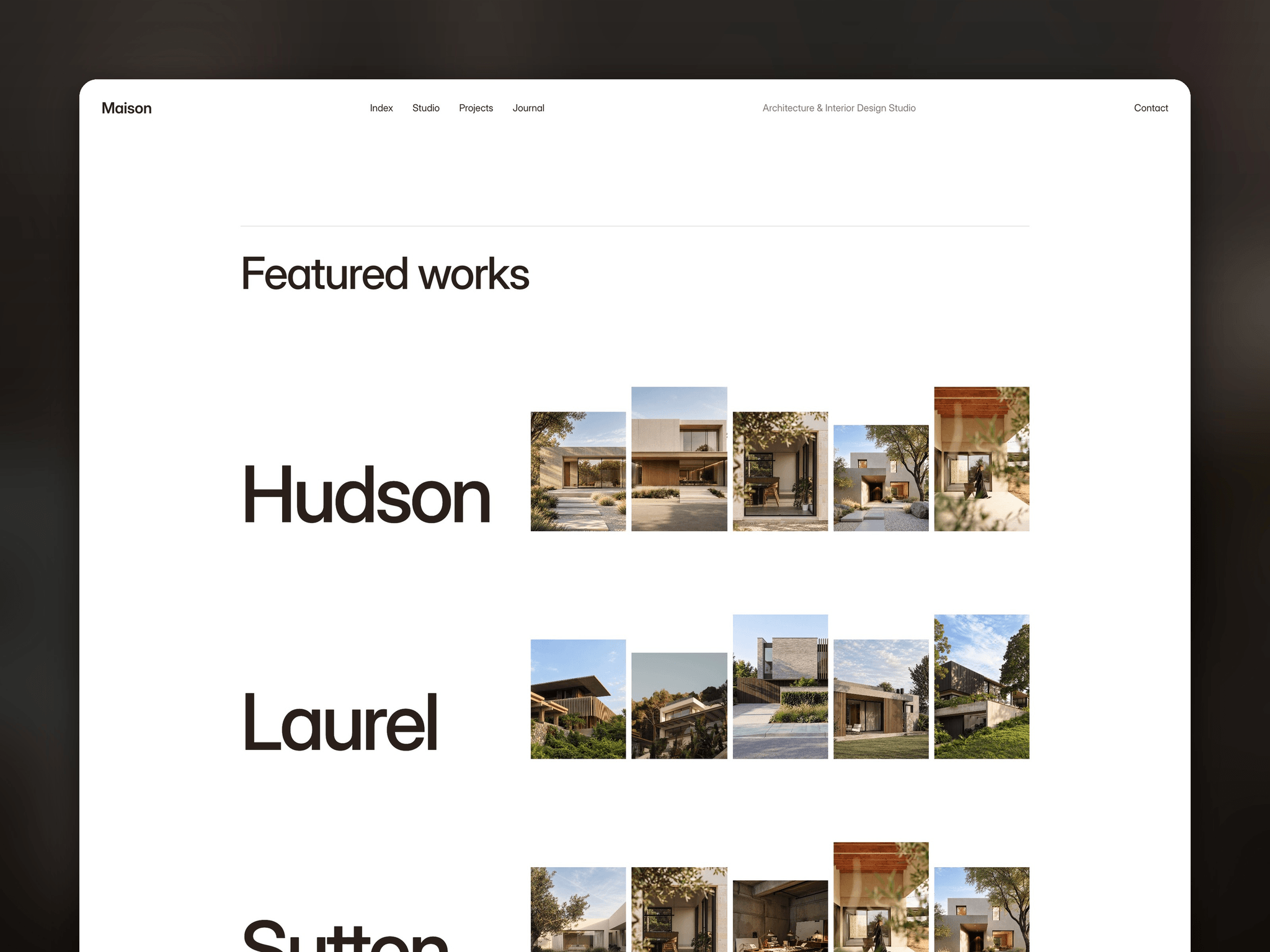 Maison Architect