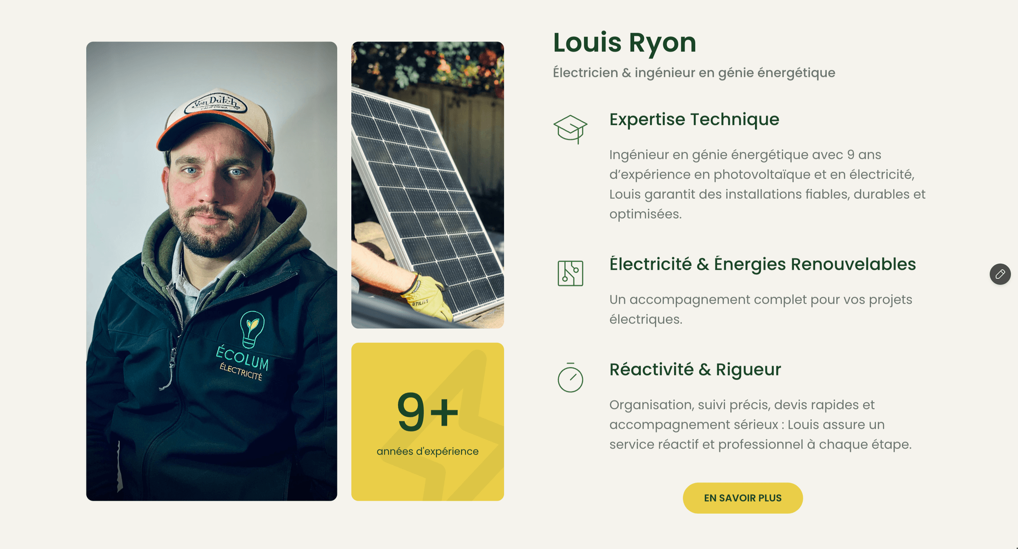 Écolum Electrician