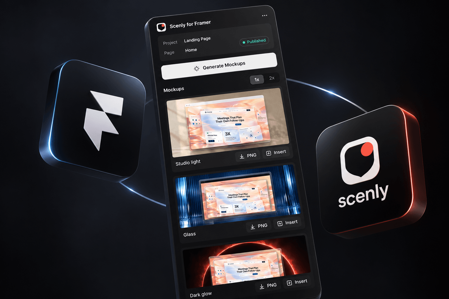 Scenly for Framer