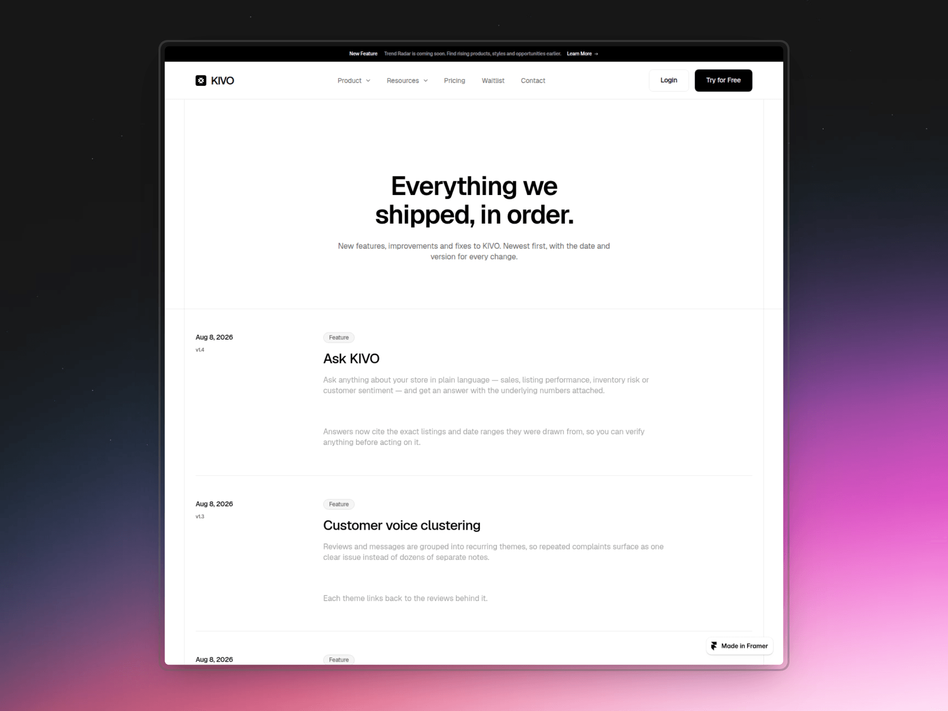 KIVO APP