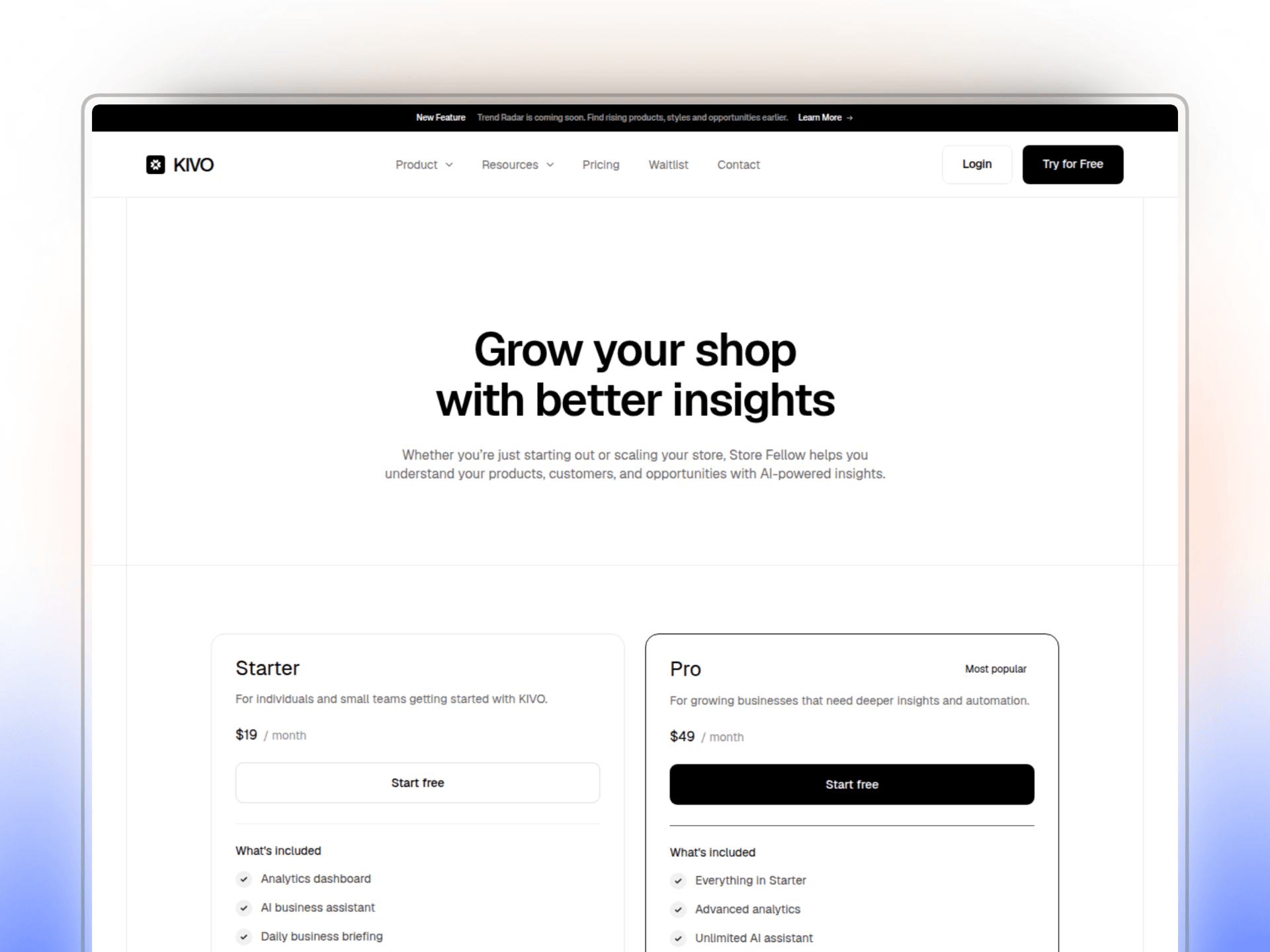 KIVO APP