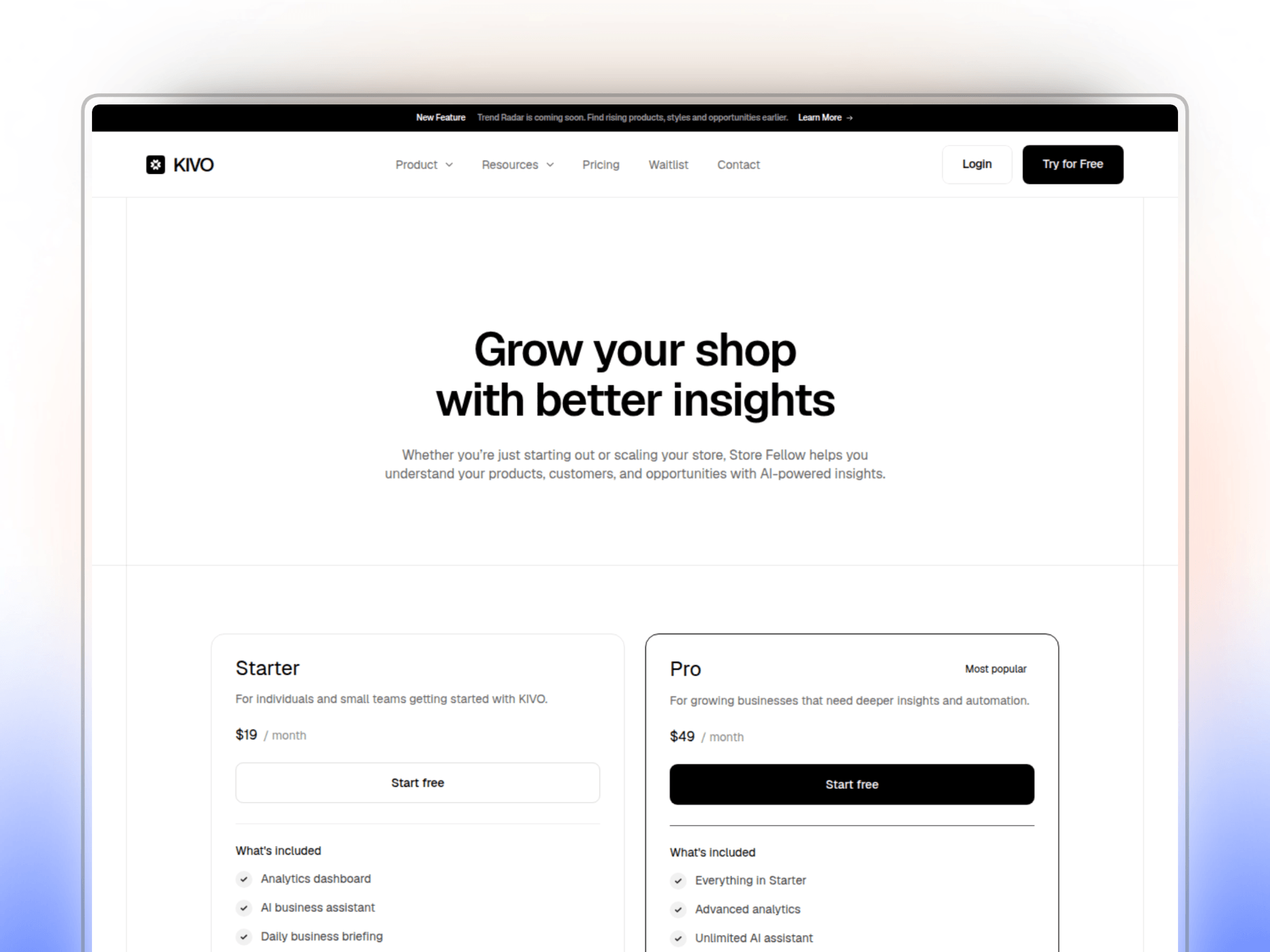 KIVO APP
