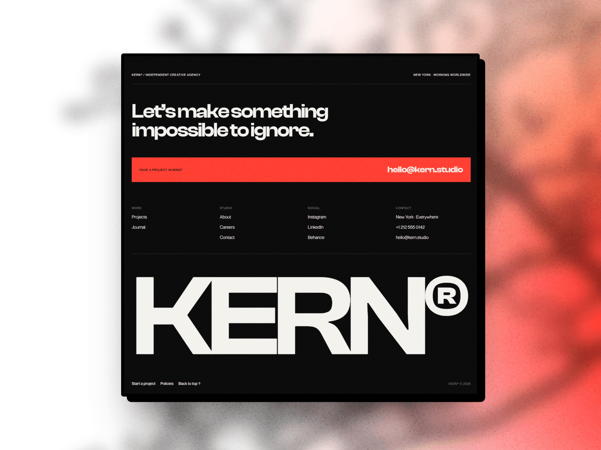 KERN® STUDIO
