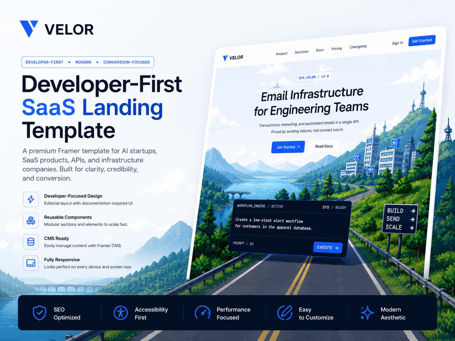 Velor Infra Landing