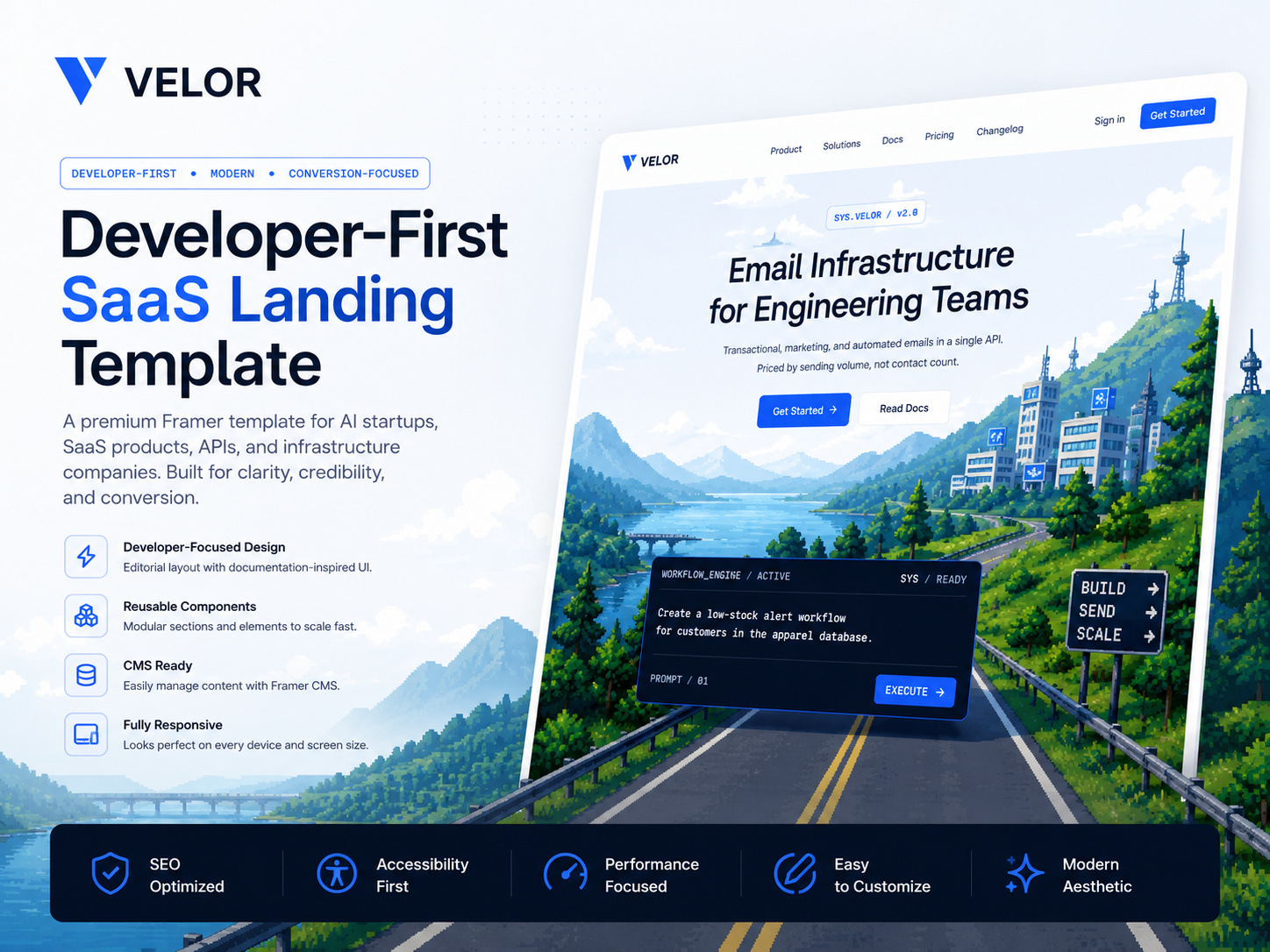 Velor Infra Landing