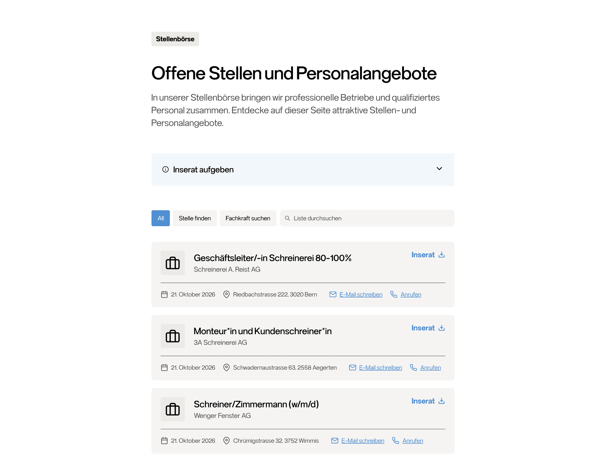 VSSM Sektion Bern