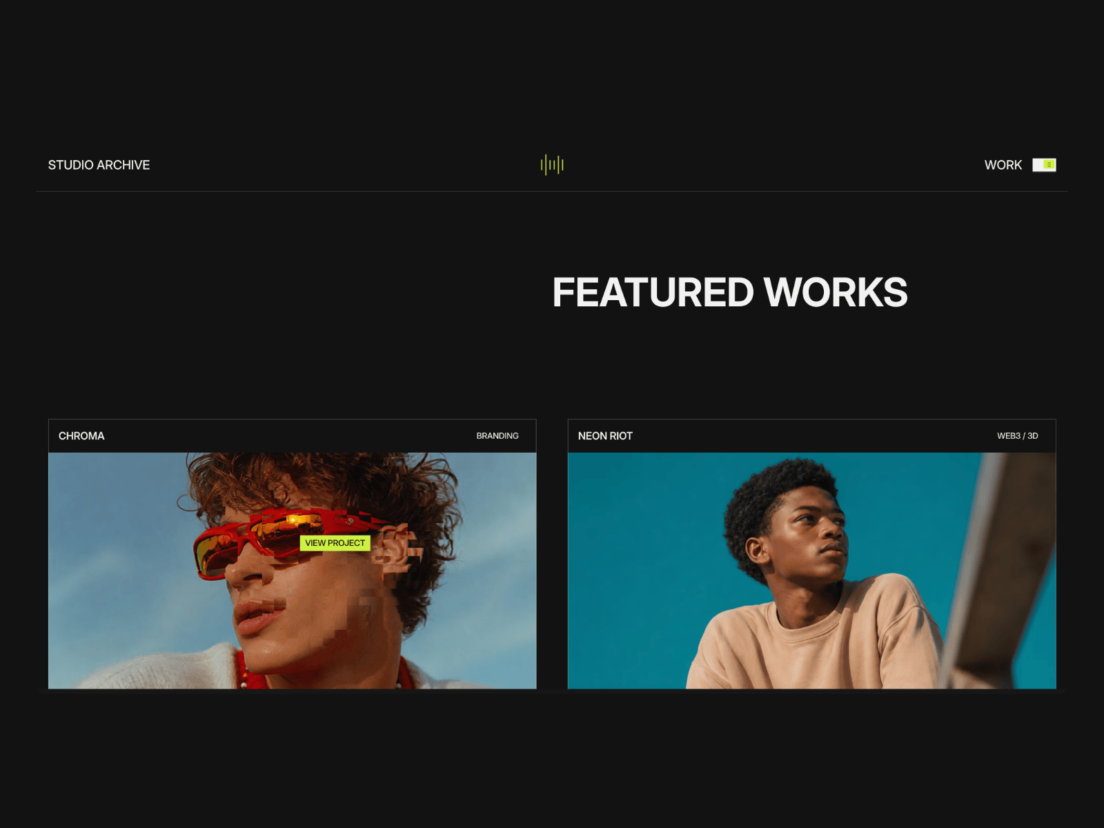 Interactive 3D. Dark & Light-mode aesthetics. CMS case studies.Studio Archive is live and 100% free for Framer creators.Grab it here: https://framer.link/iAsimXo