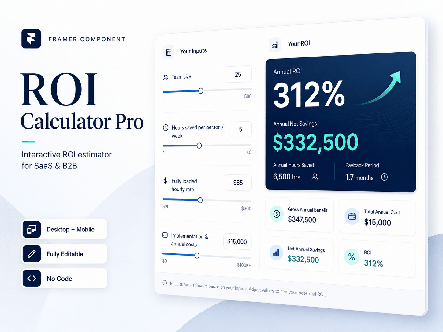 ROI Calculator Ultra