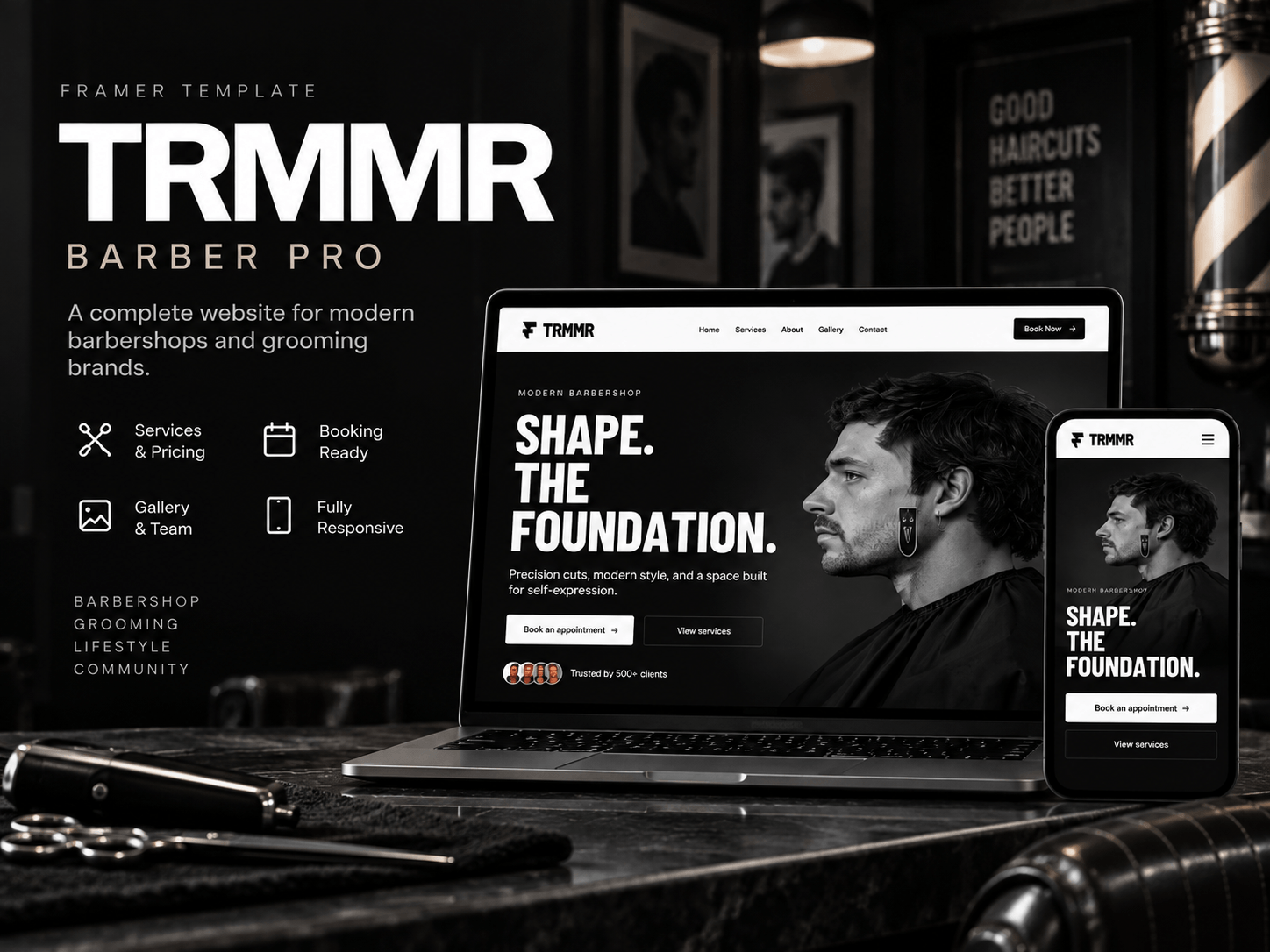TRMMR Barber Pro