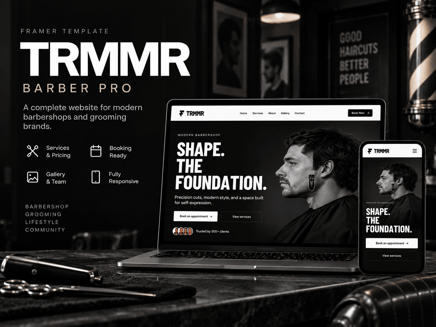 TRMMR Barber Pro