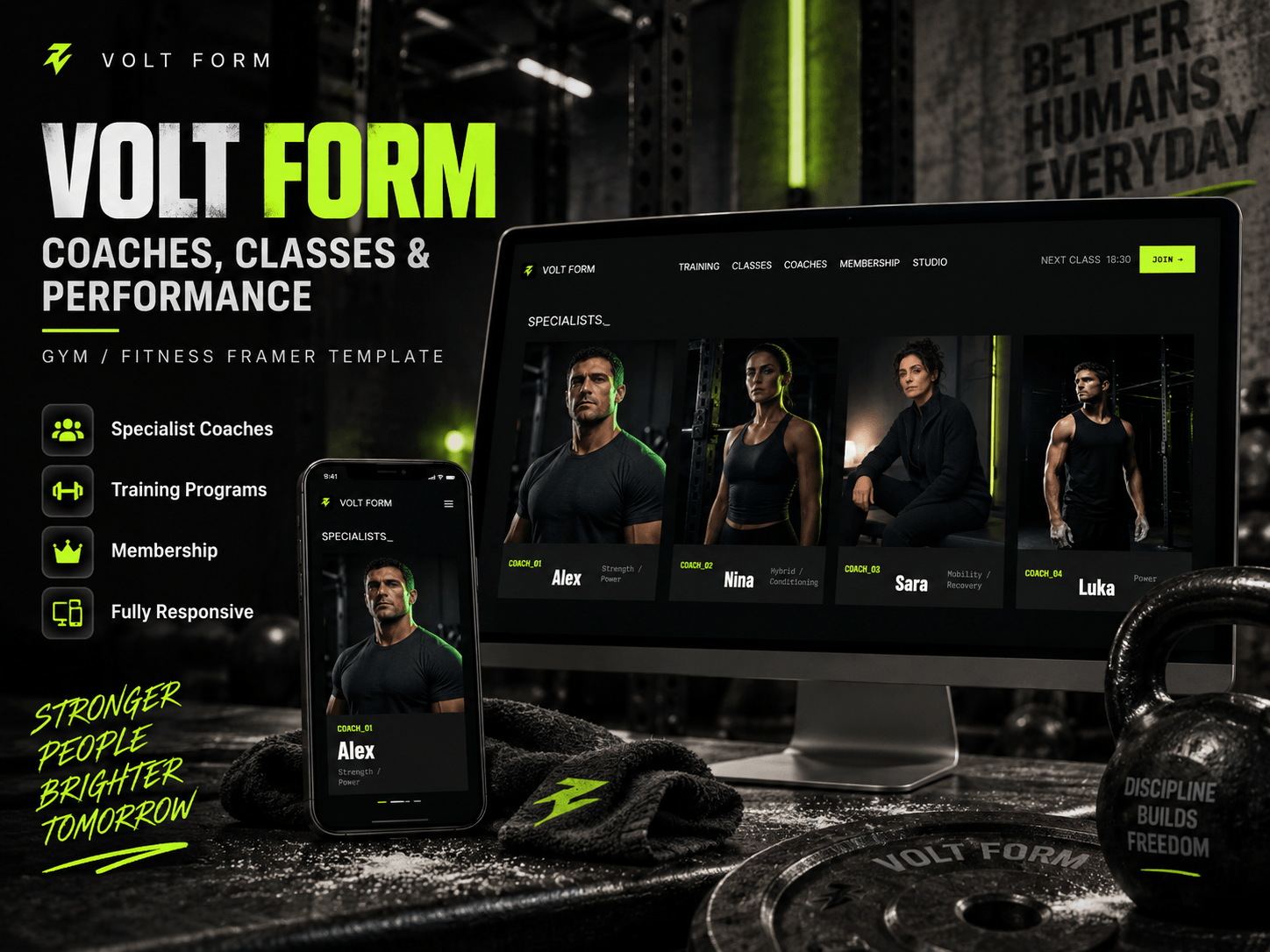 VOLT FORM Gym