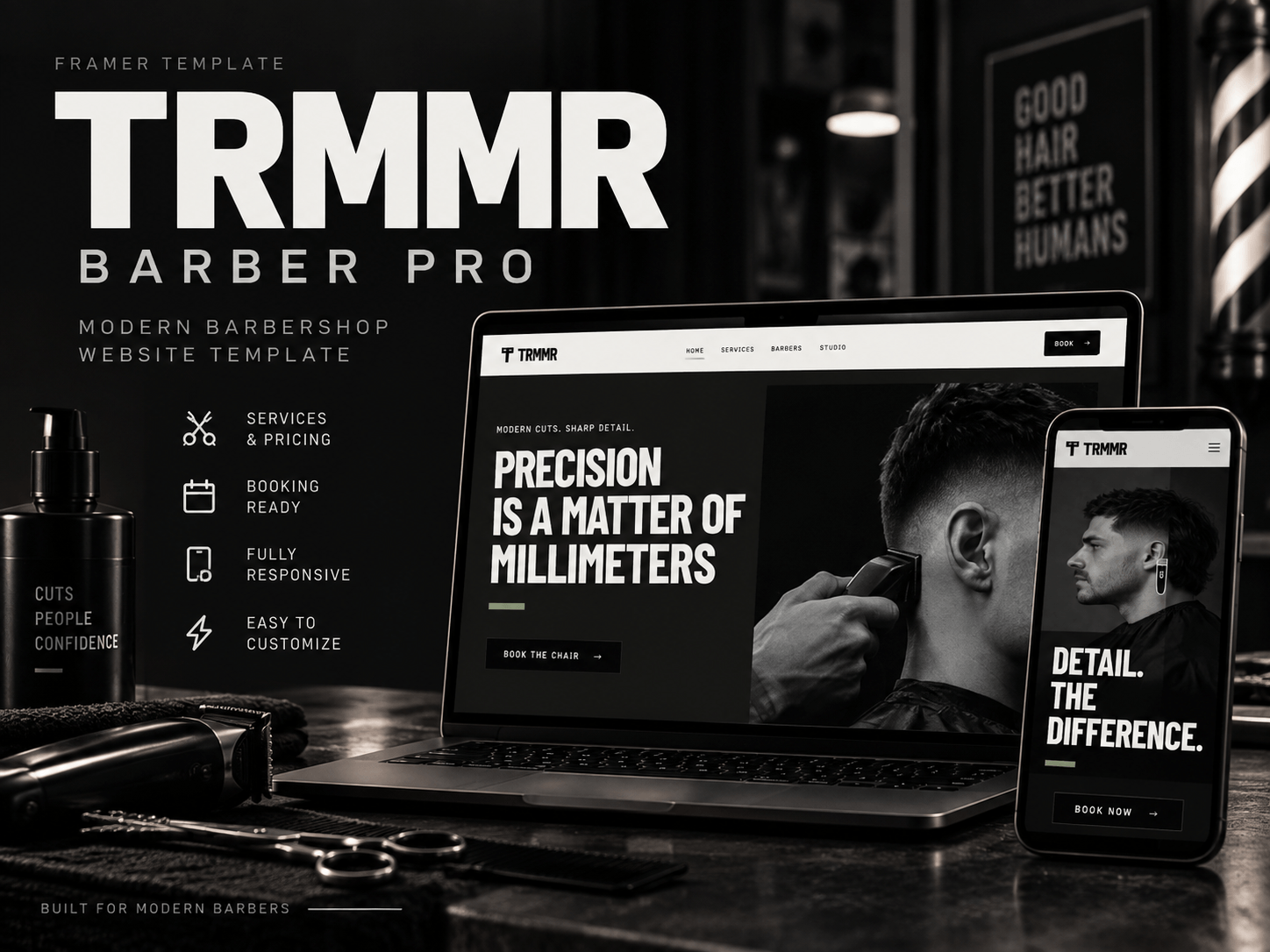 TRMMR Barber Pro