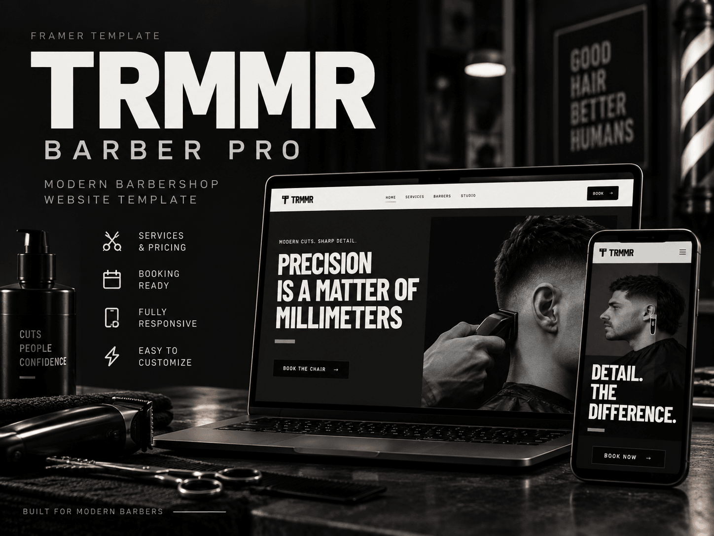 TRMMR Barber Pro