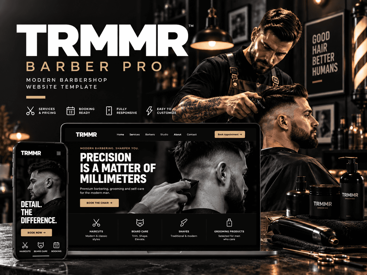 TRMMR Barber Pro