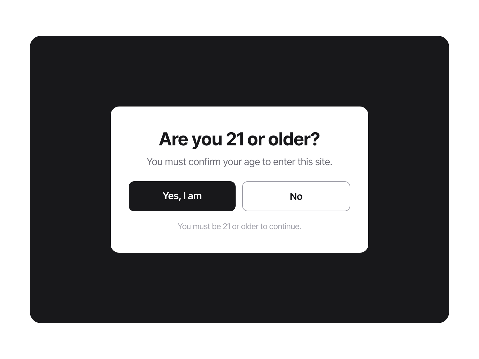 Age Gate