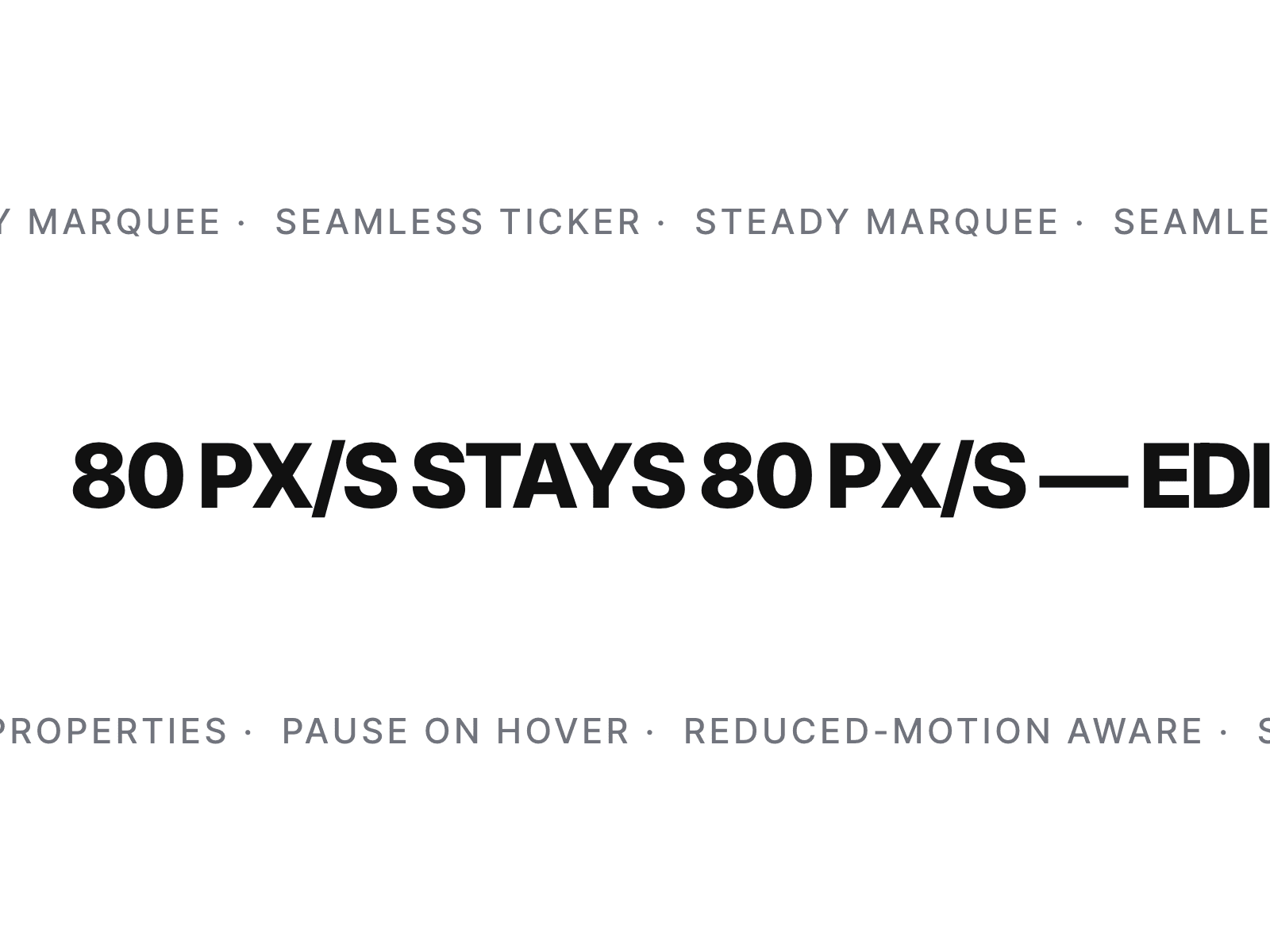 SteadyMarquee