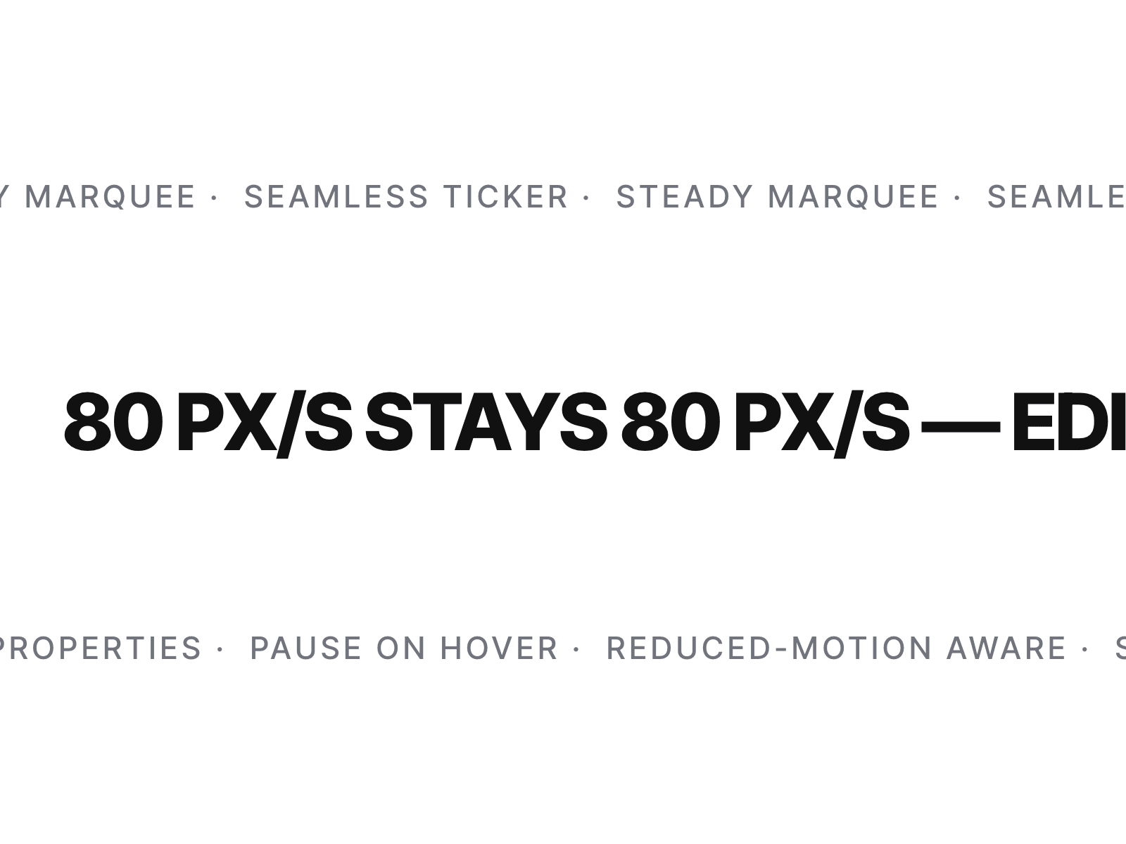 SteadyMarquee