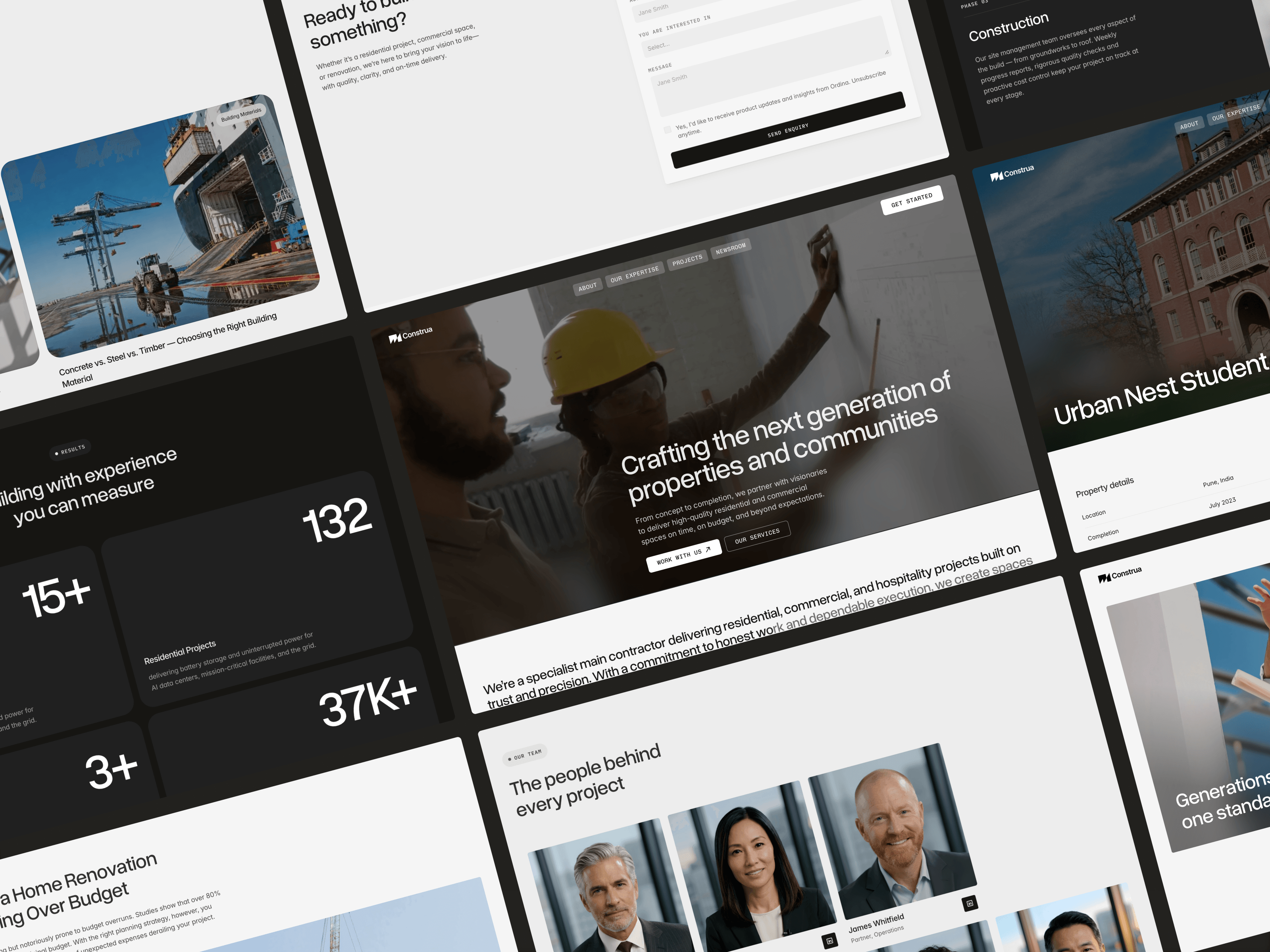 Construa · Construction & Building Template (FREE)Whether you're a solo contractor, a growing property development firm, or an established construction group, Construa provides all the essential pages and sections needed to launch quickly and scale with confidence.Preview LInk