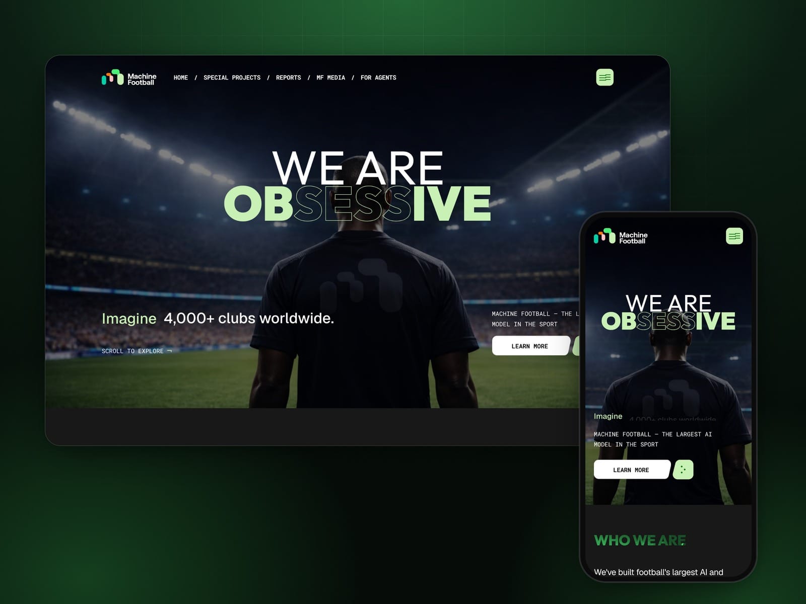 Machine Football AI