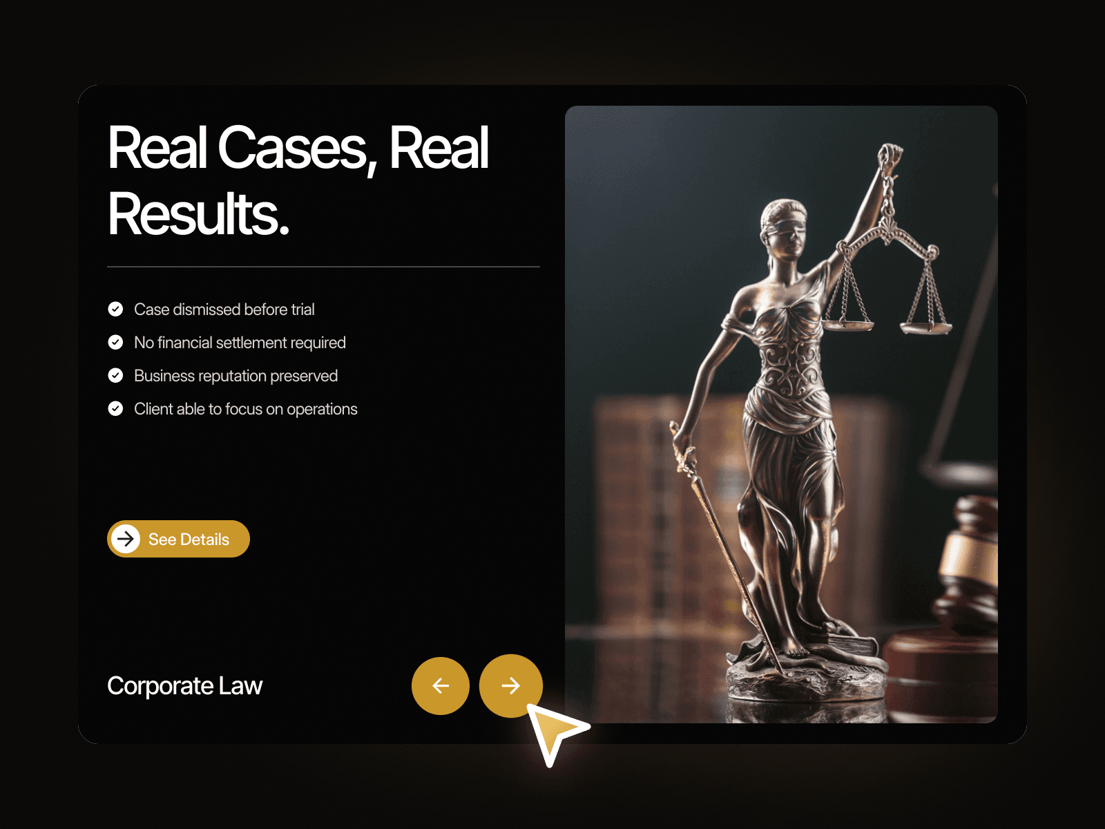 Case Results Slider