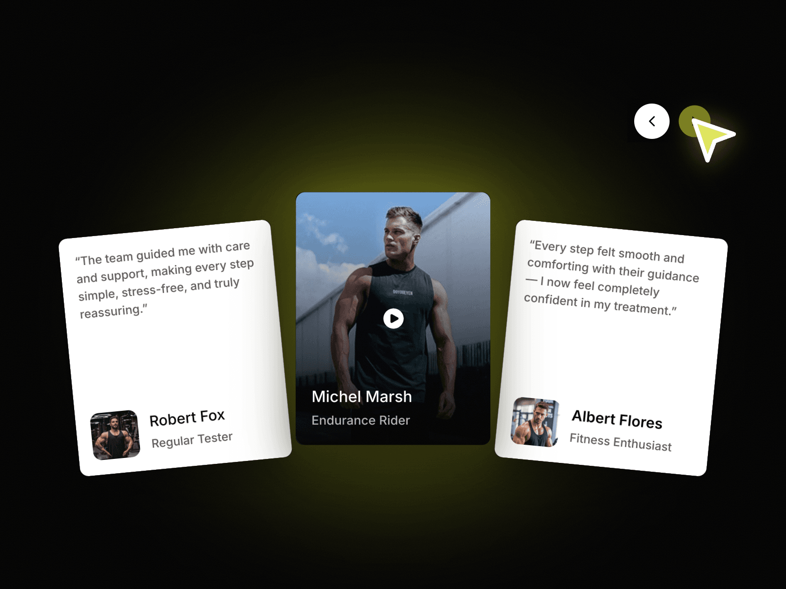 Triple Quote Slider