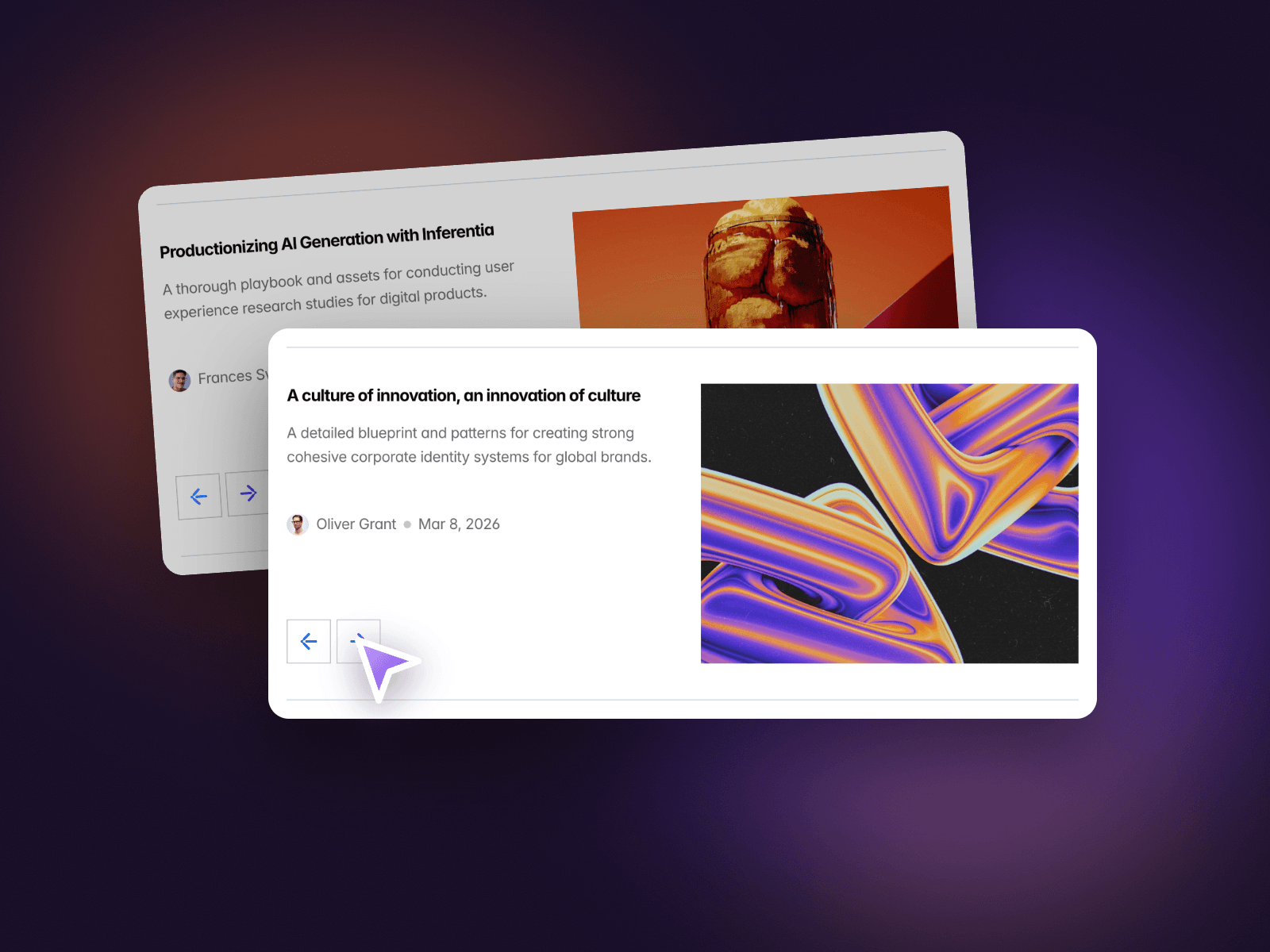 Slide Content Toggle