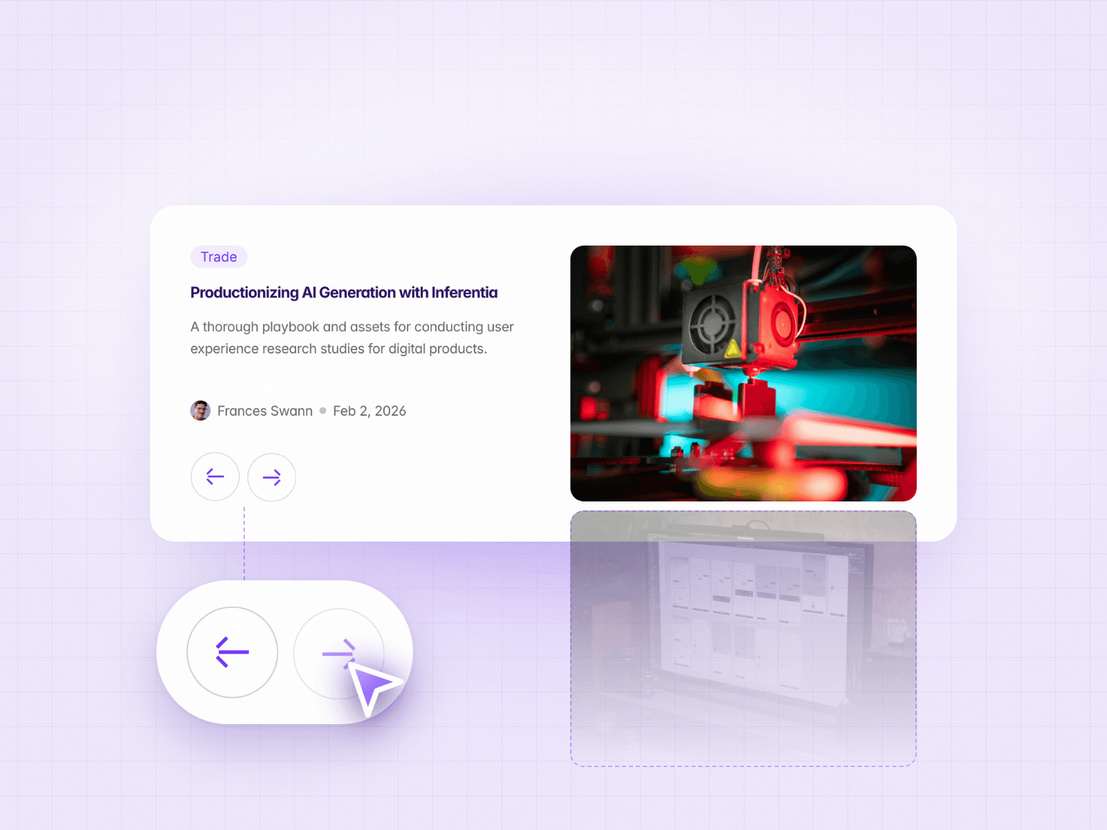 Blog Slide Navigator