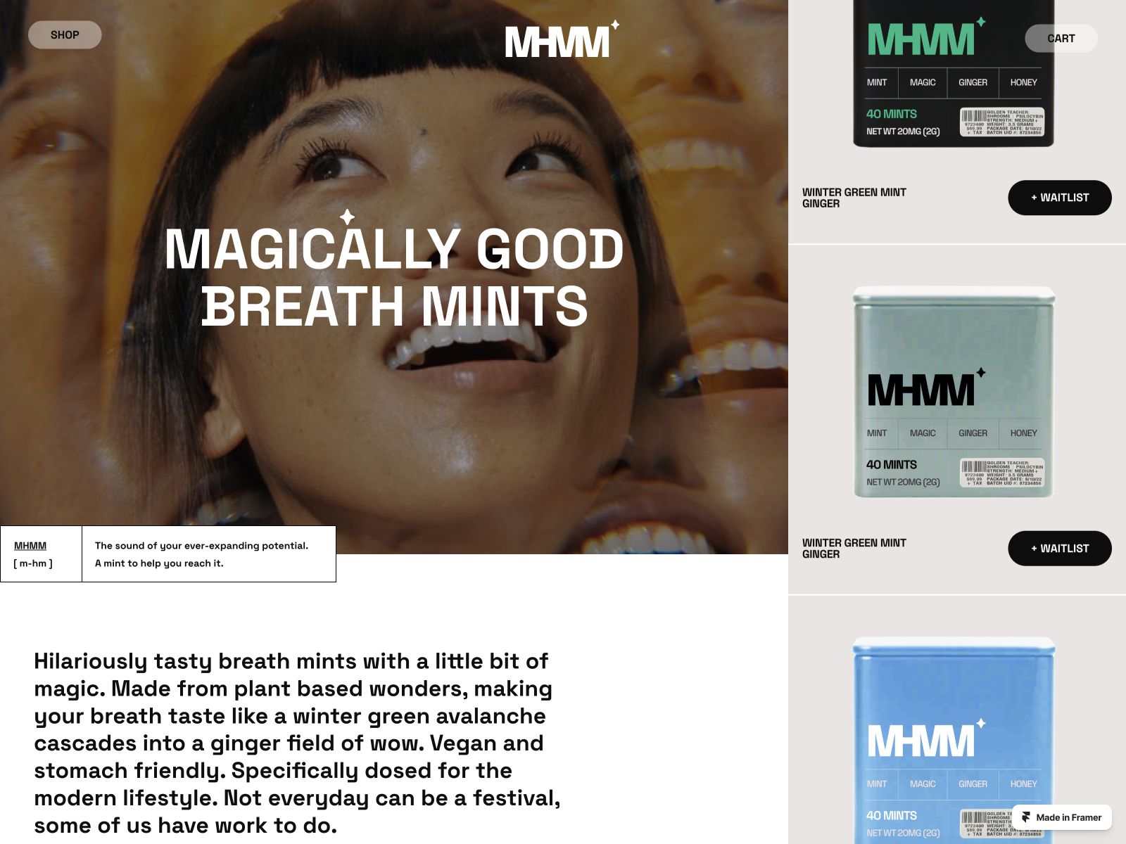 MHMM Mints