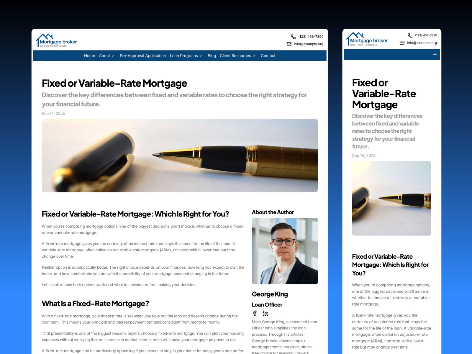 Mortgage Broker