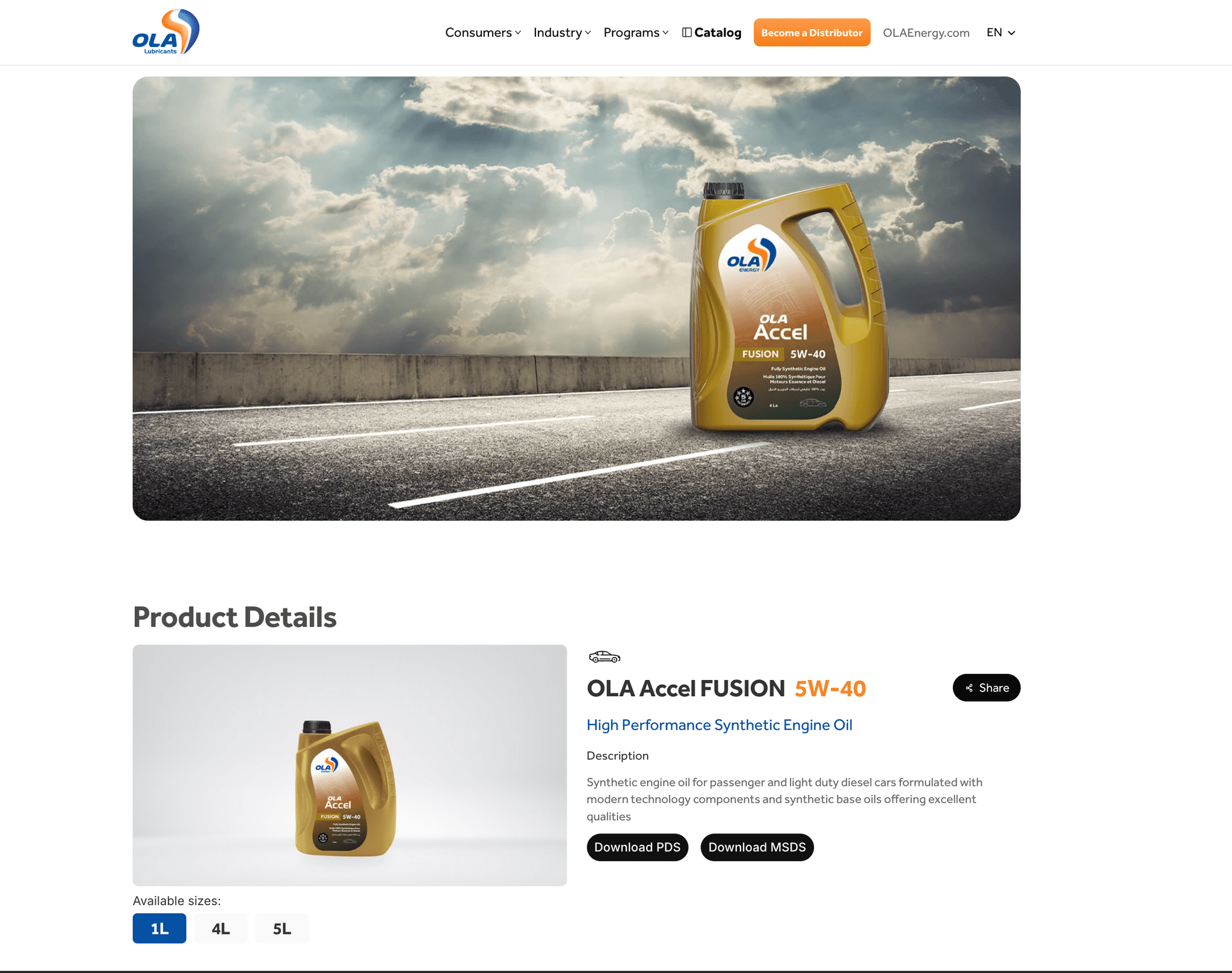 OLA Energy Lubrican