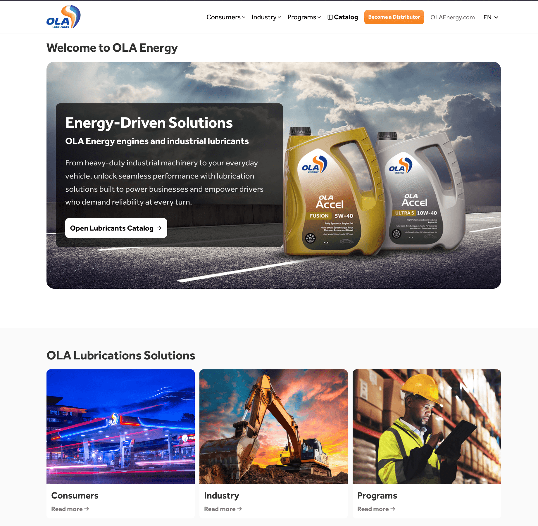 OLA Energy Lubrican