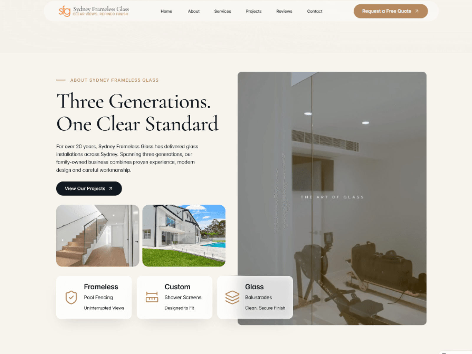 Frameless Glass