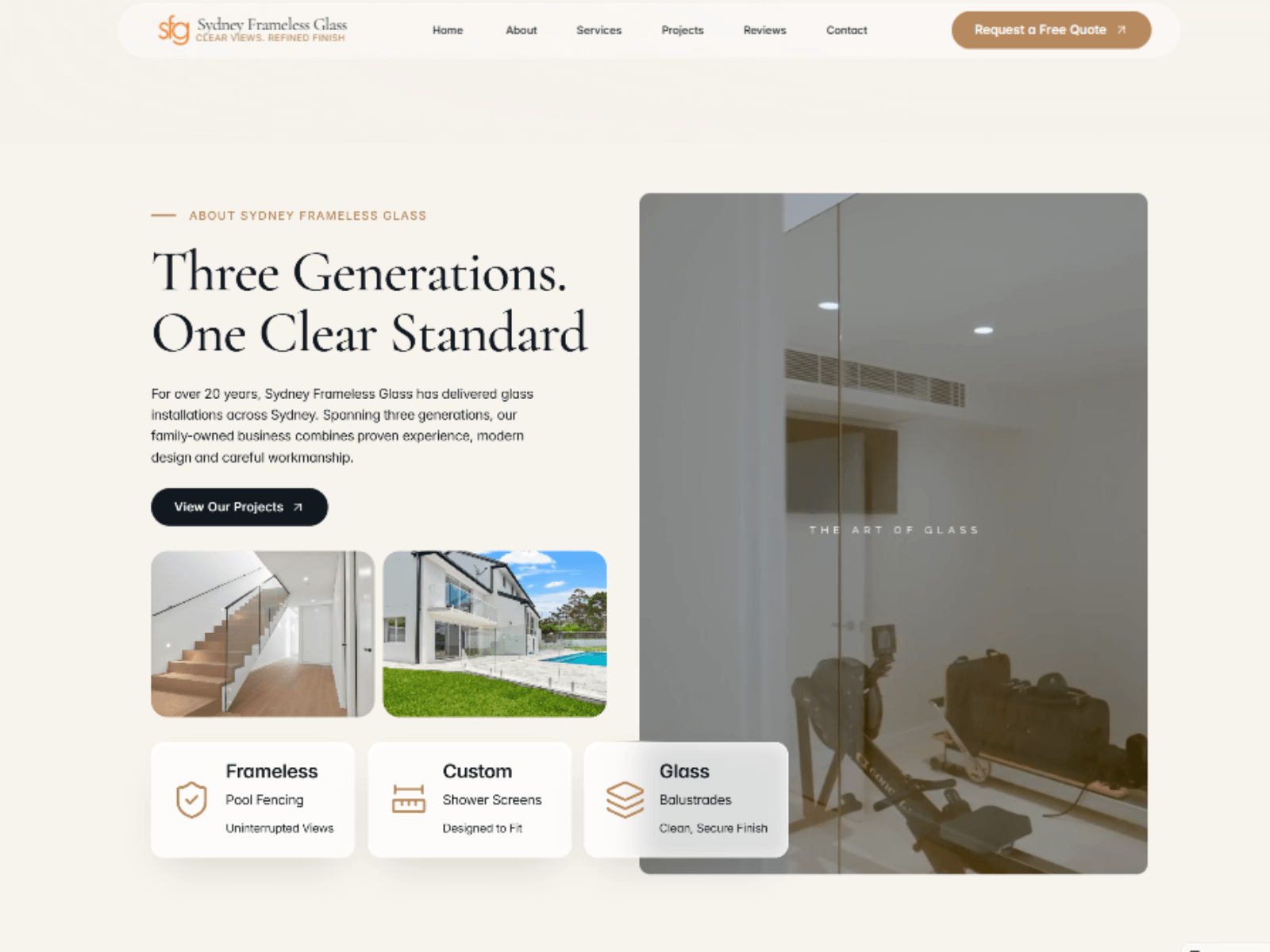 Frameless Glass