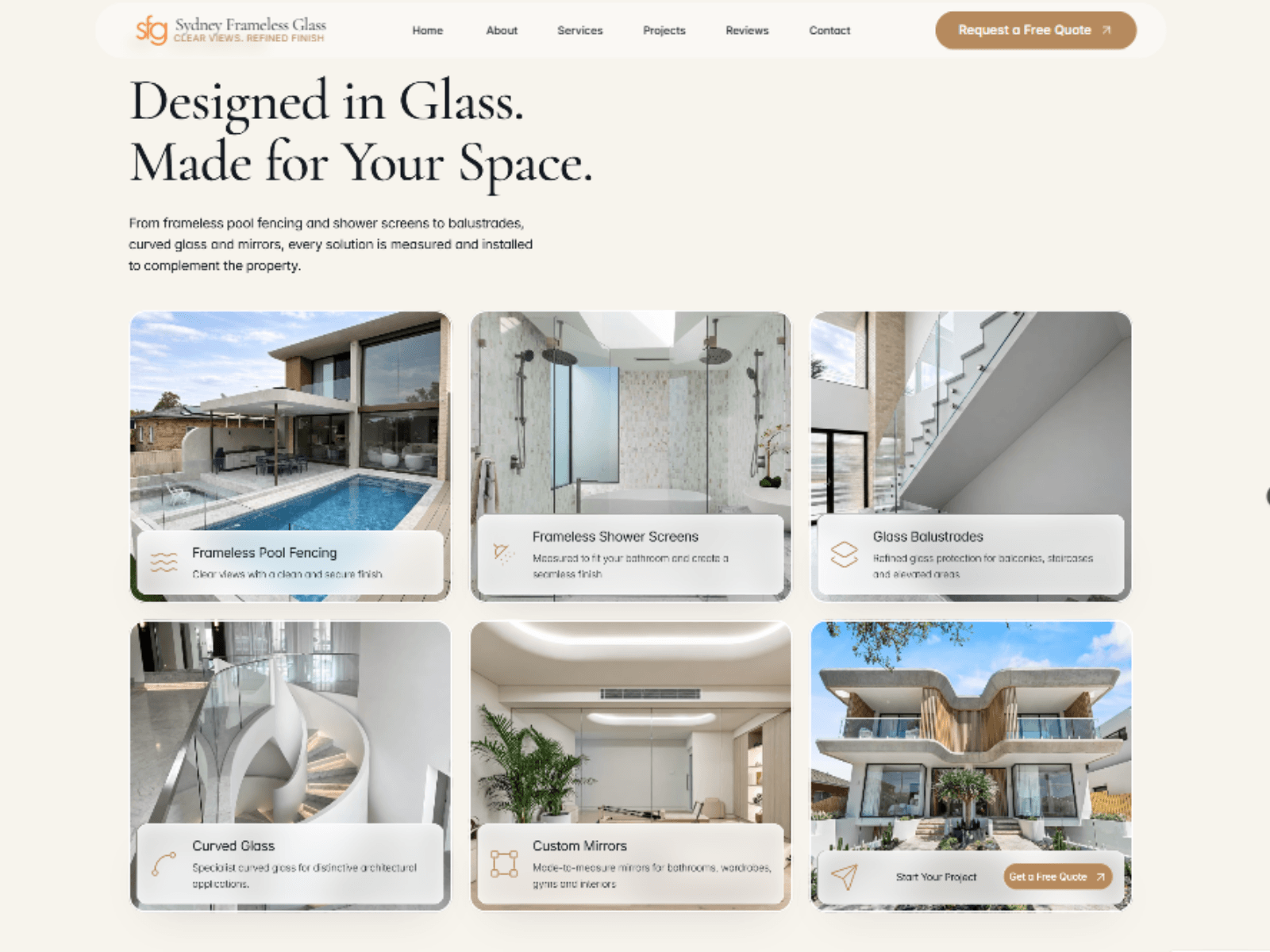 Frameless Glass