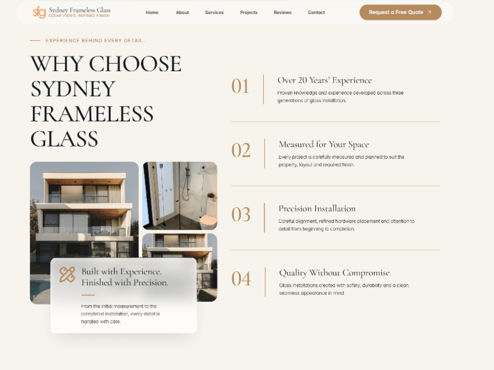 Frameless Glass