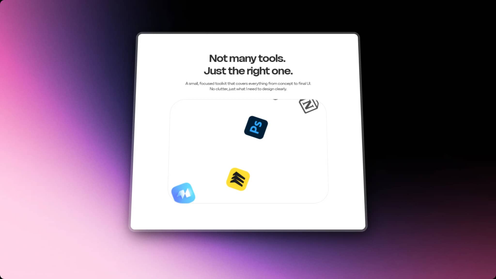 Showcase Tool Ticker