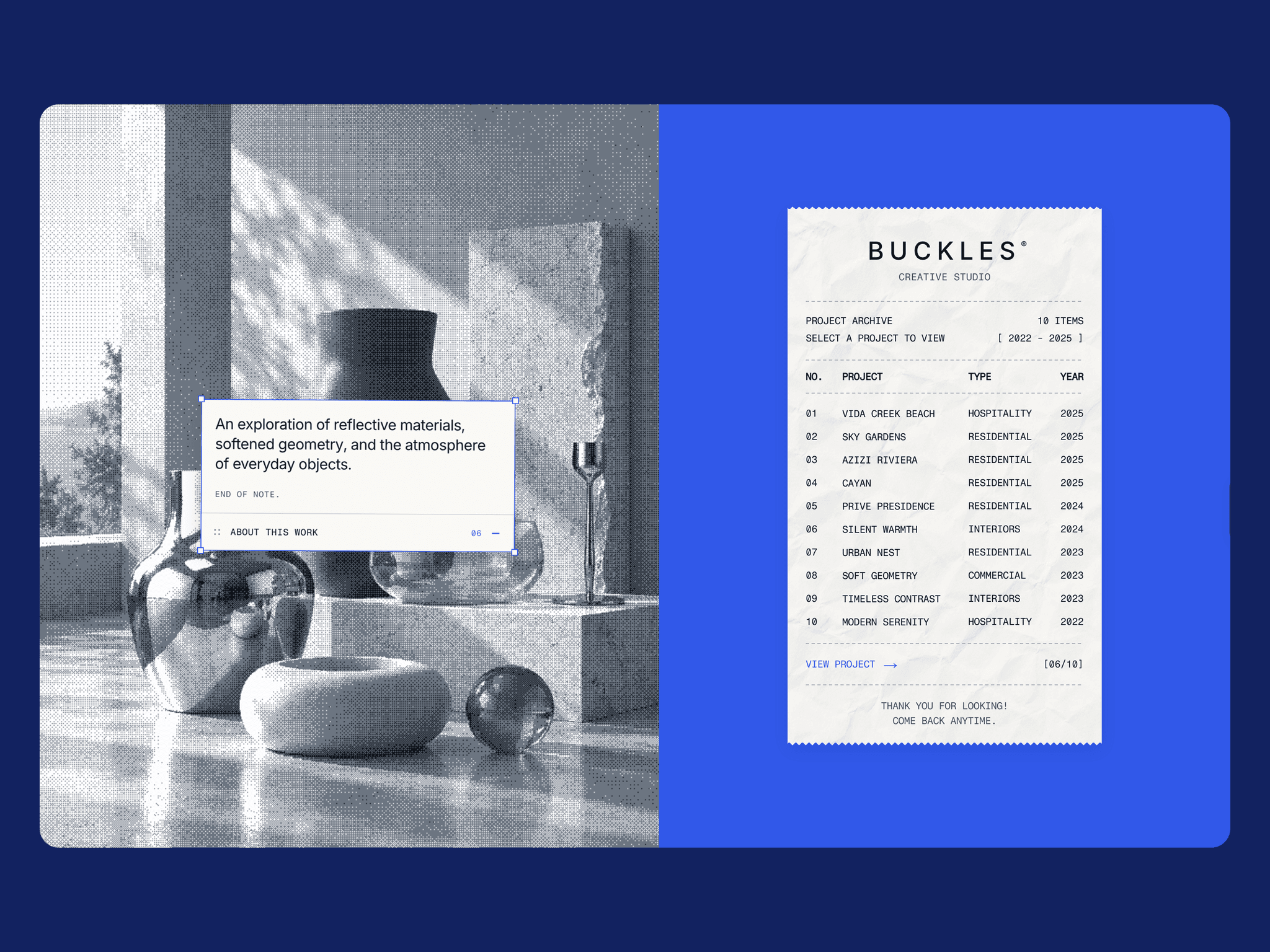 CMS Receipt Gallery