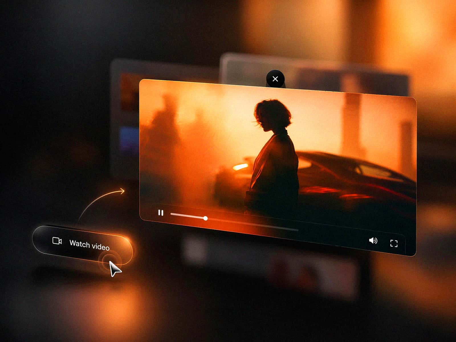 Video Popup Button