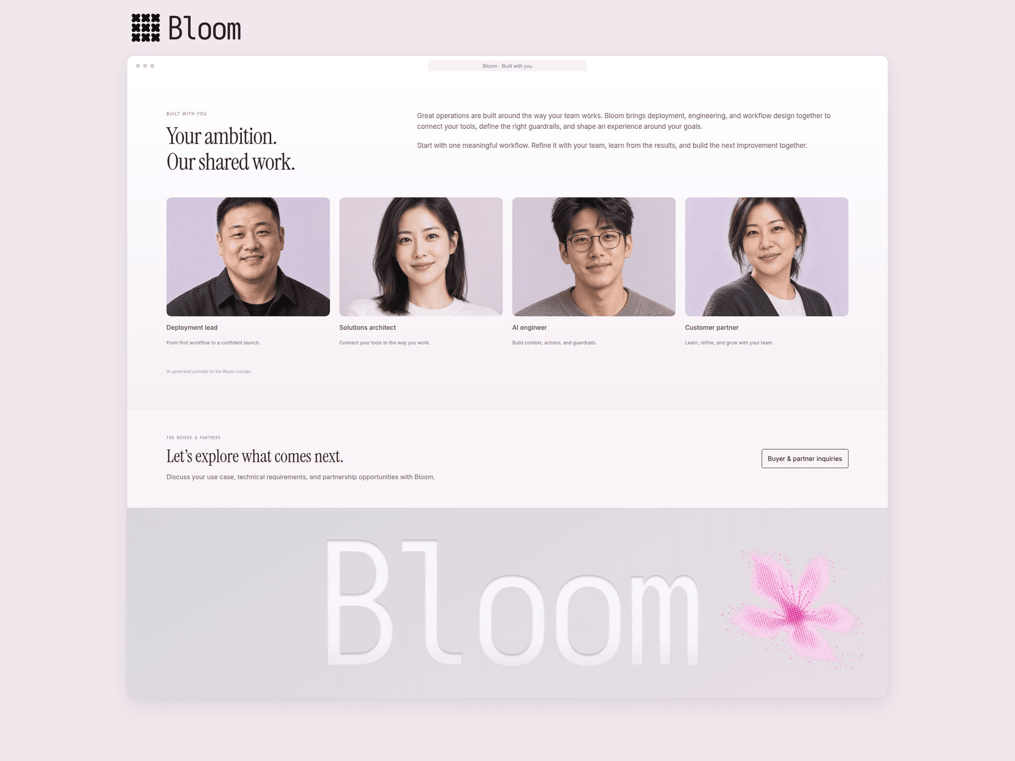 Bloom Agent