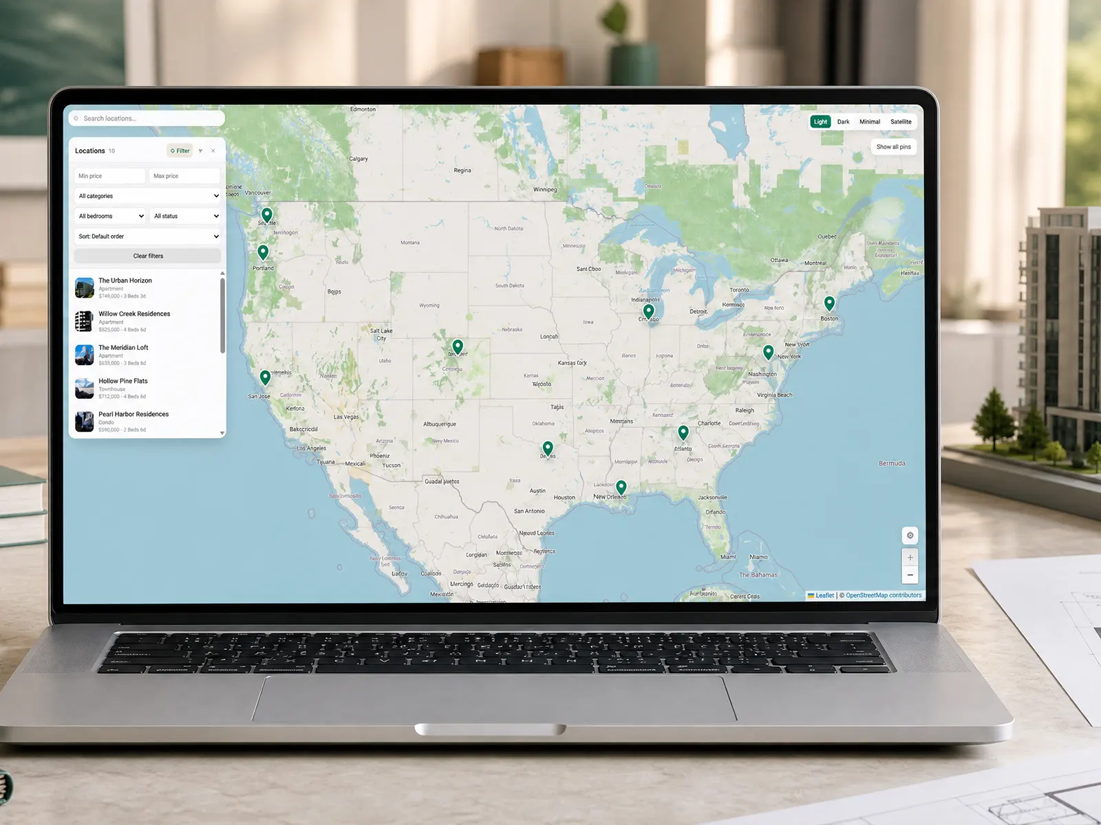 Map Locator CMS