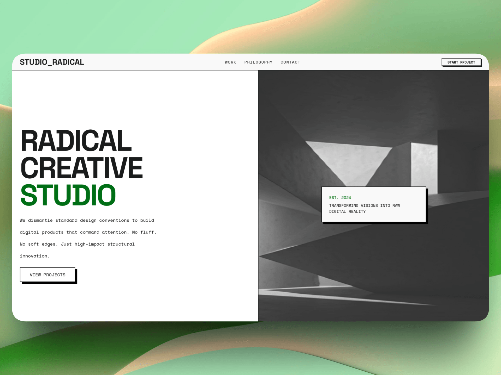 "RADICAL STUDIO" Template UPDATE!CMS Collections has been addedProjects Collection + Articles CollectionProjects Pages + Articles Pages also added Check it out