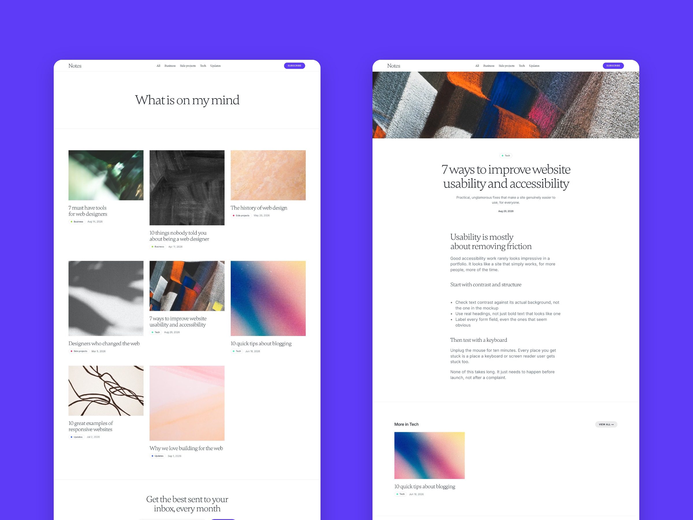 Notes Journal