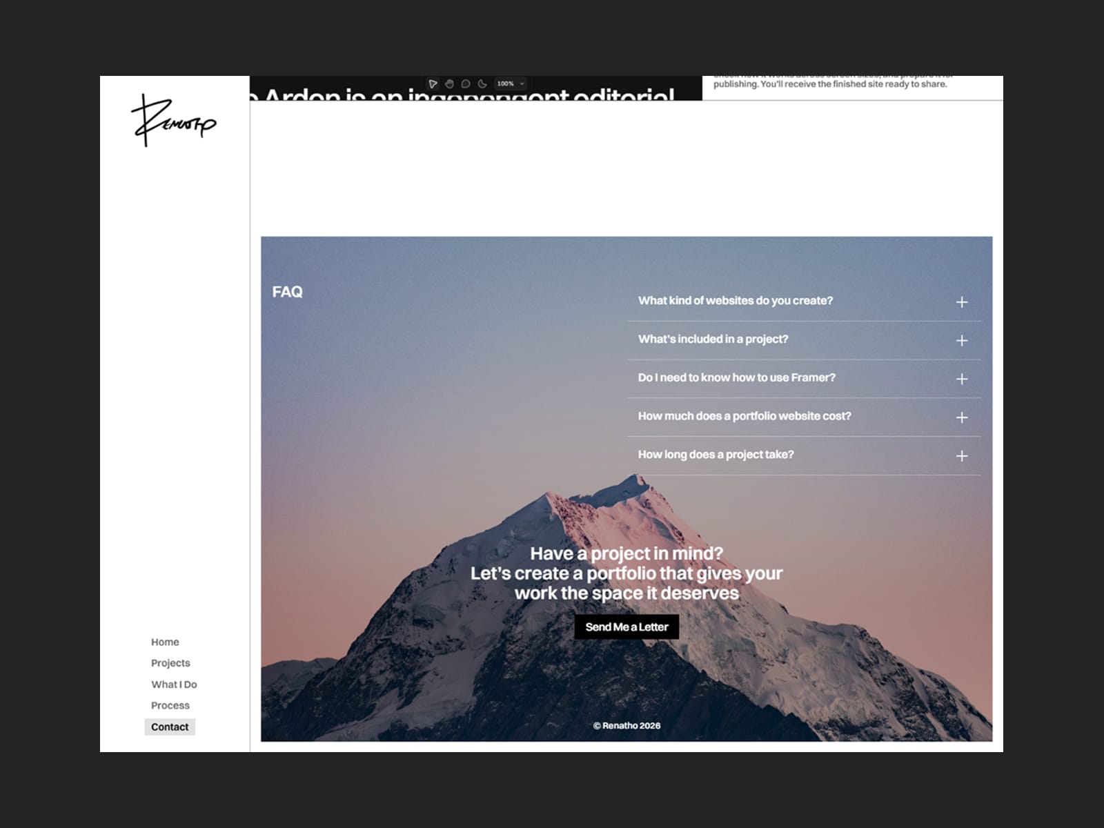 Renatho's Portfolio