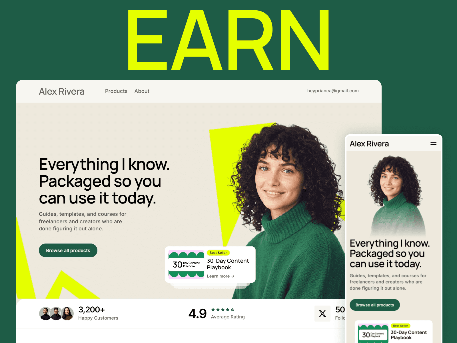 EARN $