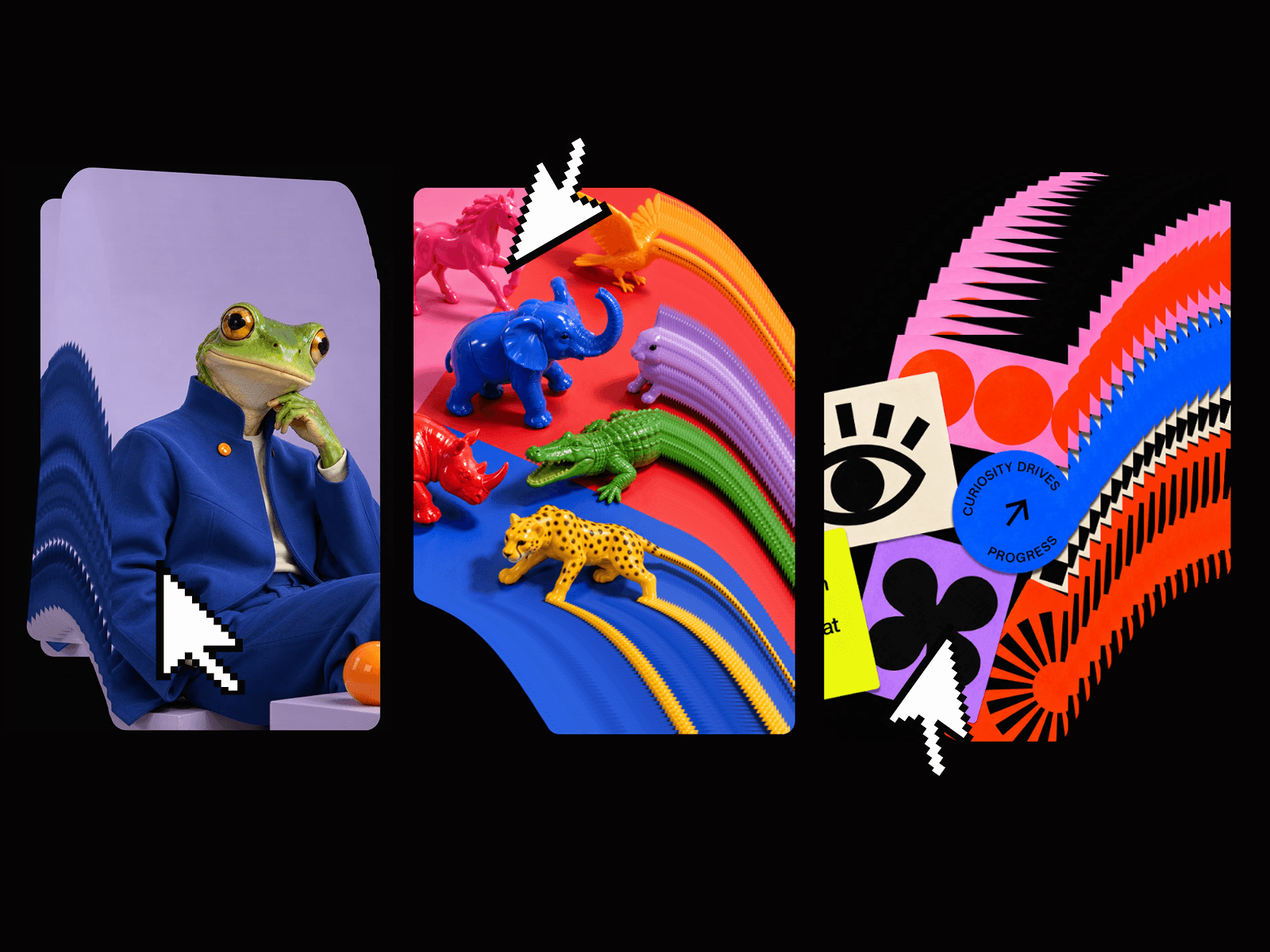 Image Hover Stack
